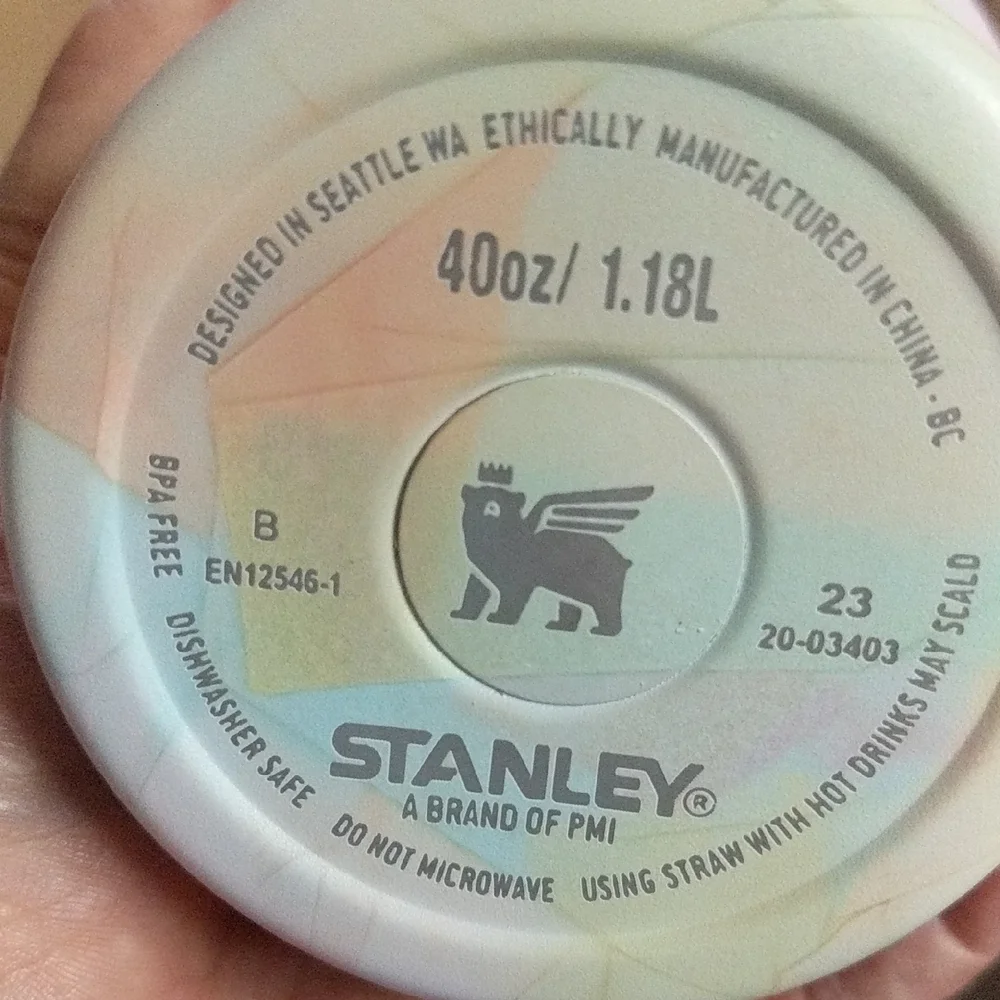 New Stanley Pastel Rainbow 40 Oz. Insulated Tumbler - Picture 5 of 6